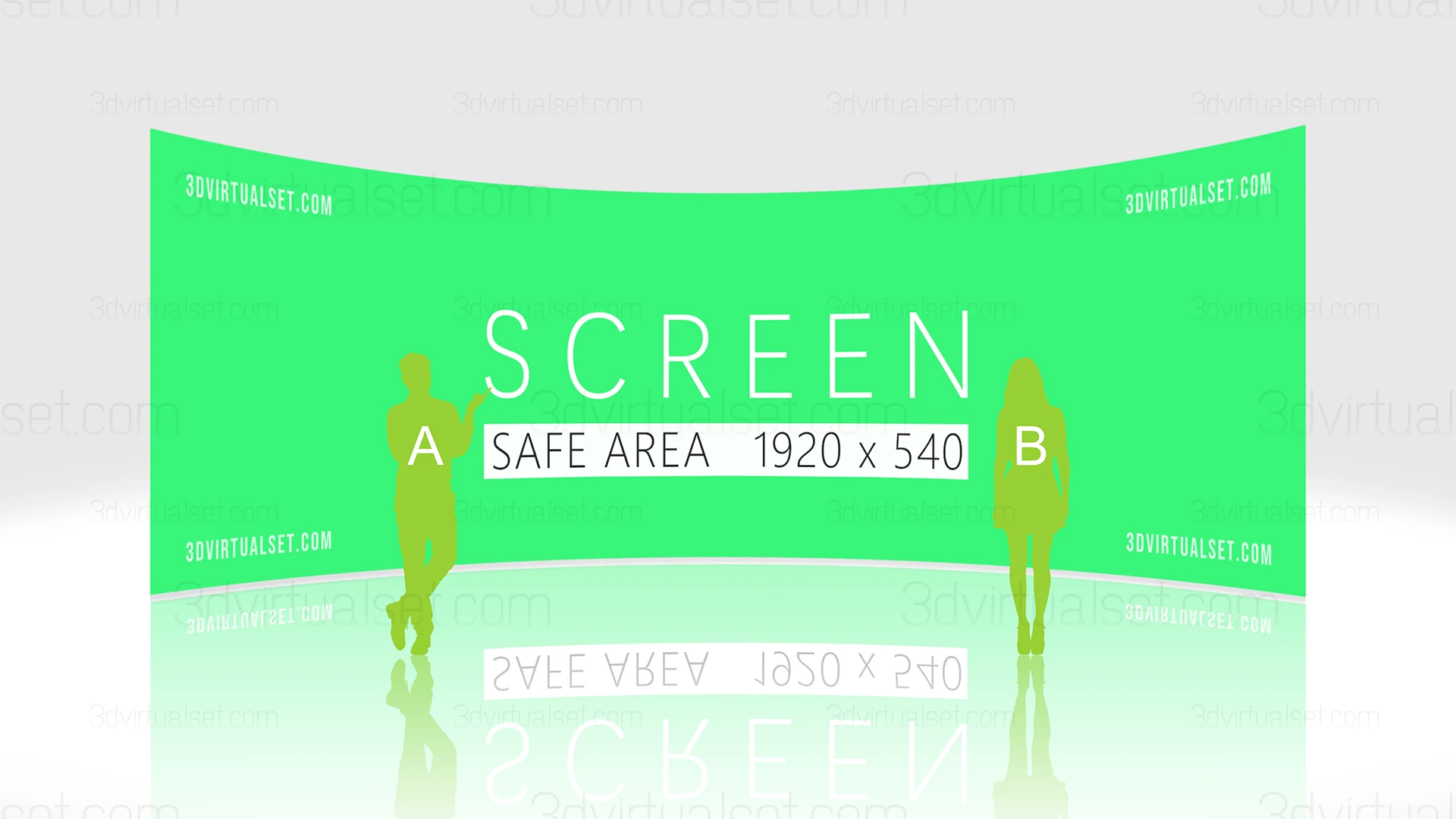 Virtual Set 151 For vMix Front 1-